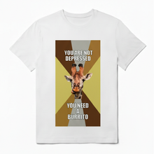 Load image into Gallery viewer, Memes YOU ARE NOT DEPRESSED T-Shirt
